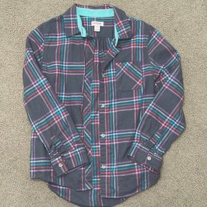 Button Down Long Sleeve Flannel